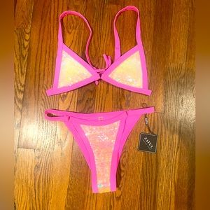 ✨NWT Zaful Sequin Bikini✨